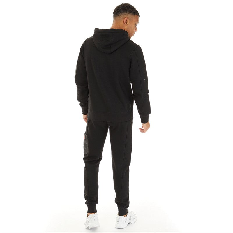 Mens Croster Tracksuit Black